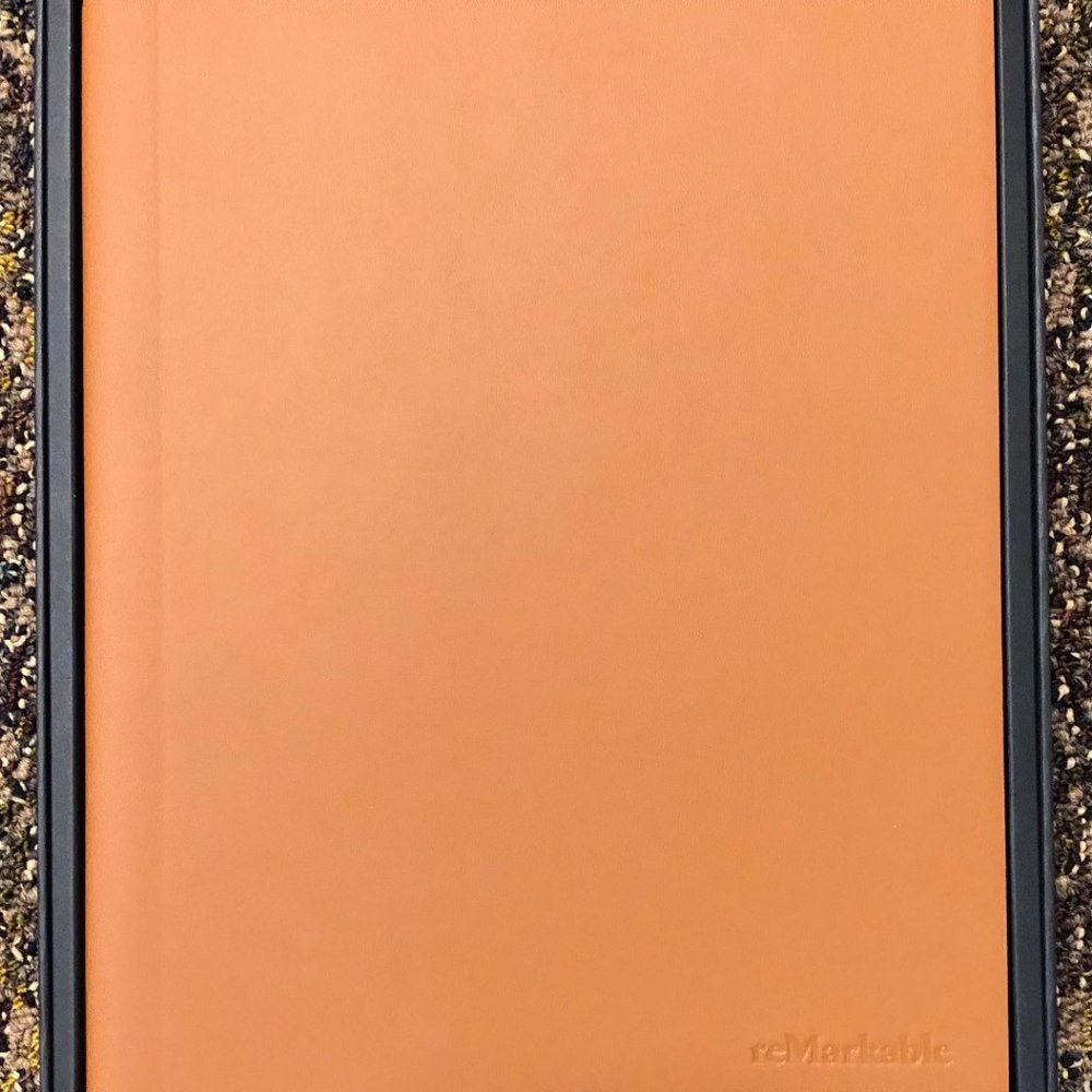 reMarkable 2 Premium Brown Leather Folio/Cover